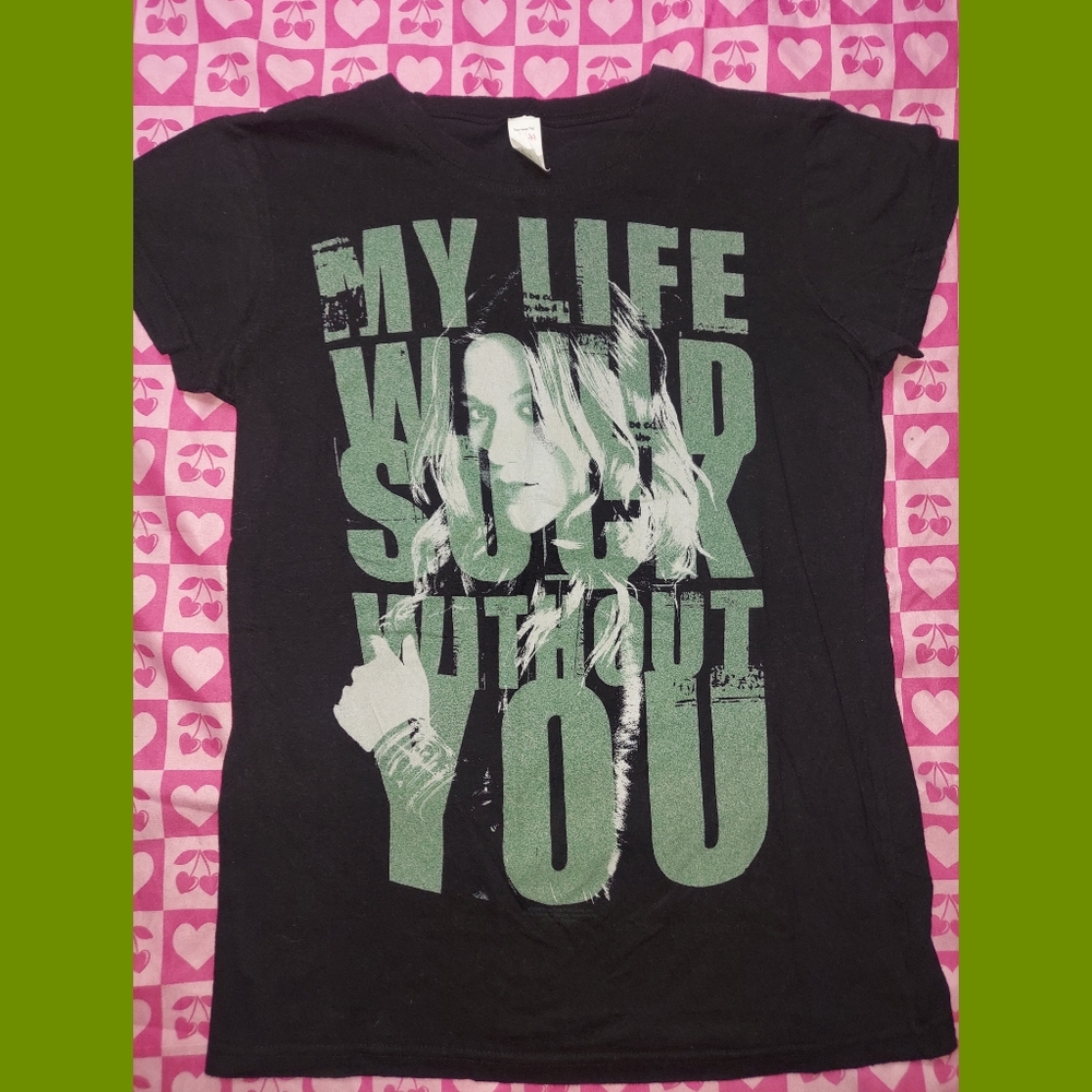 Kelly Clarkson My Life Would Suck Without You Conert Shirt